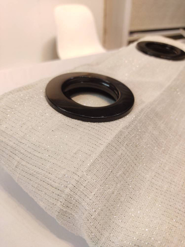 Turkish Linen Sheer with Subtle Shimmer, Luxurious and Modern - For Unique Interiors